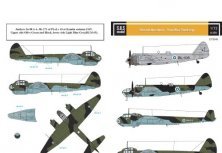 1/72 Decal Finnish Bombers Post War Markings