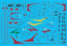 1/72 Dassault_Mirage IIIe Armee de l Air in natural metal