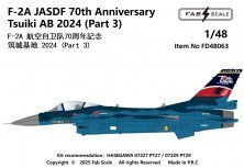 1/48 F-2A Jasdf 70th Anniversary Tsuiki Ab 2024 Part 3