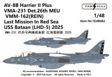 FabScale 1/48 AV-8B+ Harrier VMA-231 Det.26th MEU 2025