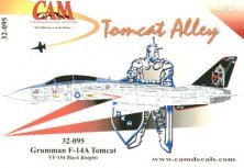 Decals 1/32 F-14A Tomcat VF-154 Black Knights USS Kitty Hawk