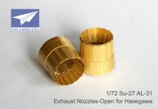 1/72 Su-27 Exhaust Nozzles PE set (HAS)
