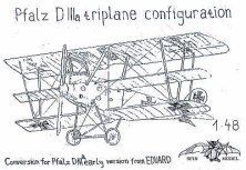 Spin Models 1/48 Pfalz D.IIIa Version pr�coce Triplan