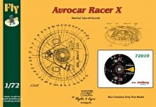 1/72 Avrocar Racer X (70 Artillery models)