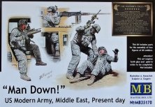 1/35 Man Down! US Modern Army, Middle East, Present day