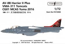 FabScale Studio AV-8B+ Harrier VMA-311 2016 1/72