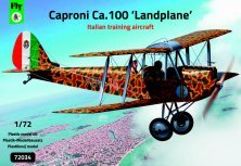 1/72 Caproni Camouflage 100 Landplane for 4x camouflages