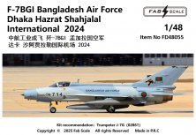 1/48 F-7BGI Bangladesh Air Force Dhaka Hazrat Shahjalal