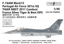 1/48 General-Dynamics F-16AM Block 15 Portugal Air Force 301st S