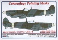 1/72 Supermarine Spitfire Mk.IXc Camouflage Painting Masks