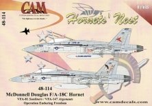 1/48 McDonnell Douglas F/A-18C, VFA-147 Argonauts, VFA-81 Sunlin