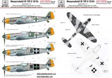 1/72 Decal Messerschmitt Bf 109G-10/U4 dry-water
