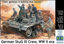 1/35 German StuG III Crew, WWII era