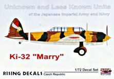 1/72 Ki-32 Mary Unknown and Less Known Units decal