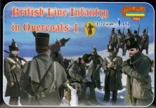 Strelets British Line Infantry Napoleonic Overcoats 1/72 Strelets British Line Infantry Napoleonic Overcoats 1/72