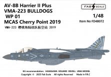 1/48 McDonnell-Douglas AV-8B Harrier II Plus VMA-223 Bulldogs Wp