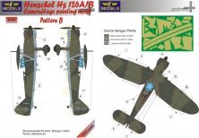 1/72 Henschel Hs-126A/B Pattern B camouflage pattern paint masks