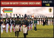 1/72 Russian Infantry Standing Order Arms Napoleonic