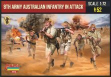 1/72 8th Army Australian Infantry in Attack