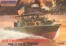 1/72 P.B.R. US Navy River Patrol Boat Vietnam