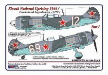 1/144 Decals Slovak Nat.Upris.1944/ CZ Legends
