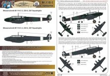 1/32 Bf 110C-3 Caccia Notturno (decals)