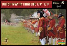 1/72 British Infantry Firing Line 1701-1714