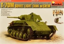 1/35 T-70M Soviet Light Tank with crew