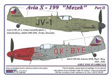 1/48 Masks for Avia S-199 'Mezek' Part II.