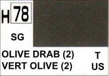 H078 Olive drab (2)  Vert olive (2) SG