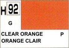 H092 Clear Orange  Orange transparent (G)
