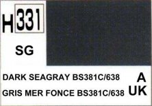 H331 Dark Seagray  Gris mer fonc BS381C/638