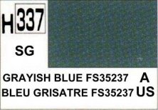 H337 Grayish blue  Bleu grisatre FS35237