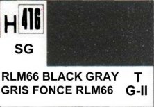 H416 RLM 66 Schwartzgrau