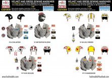 1/32 F-4 Phantom II Patches & helmet markings decal