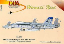 Cam Decals F/A-18C VFA-37 Bulls 1/32 USS Eisenhower