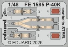 Eduard Ceintures de s�curit� P-40K 1/48 acier