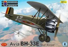KOVOZAVODY PROSTEJOV Avia BH-33E 1/72 Maquette Avion