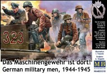 1/35 German Military Men, 1944-1945