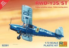 RS Models RWD-13S/ST Aereo Turismo Polacco 1/72