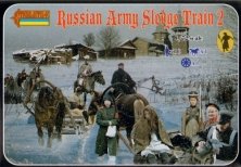 1/72 Russian Army Sledge Train 2 (Napoleonic)