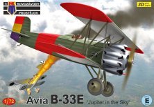 Avia B-33E Jupiter in the Sky 1/72 - 3 camouflages