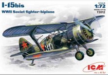 ICM 1/72 Polikarpov I-15bis with Wheels Soviet Markings