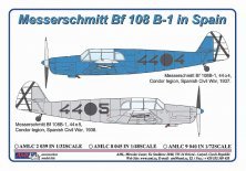 1/72 Messerschmitt Bf-108B-1 Condor Legion in Spain 1937/1938