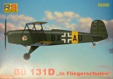 1/72 Bucker Bu-131D In Flieger Schulen