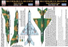 HAD 1/48 D�cal MiG-21/MiG-23 Hungarian AF Indiv. Signs