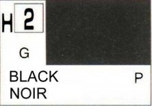 H002 Gloss Black / Schwarz glänzend