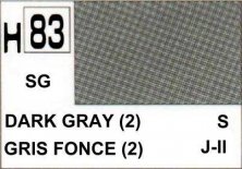 H083 Dark gray  Gris fonc (SG)