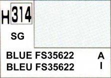 H314 Blue  Bleu FS35622