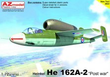 1/72 Heinkel He 162A-2 Post War